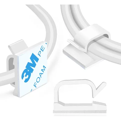 XHF Adhesive Wall Light Clips, thumbnail 3