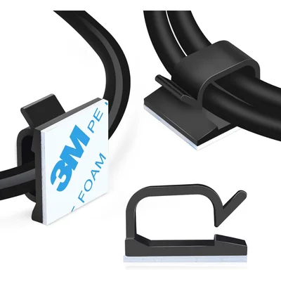 XHF Adhesive Wall Light Clips, thumbnail 1
