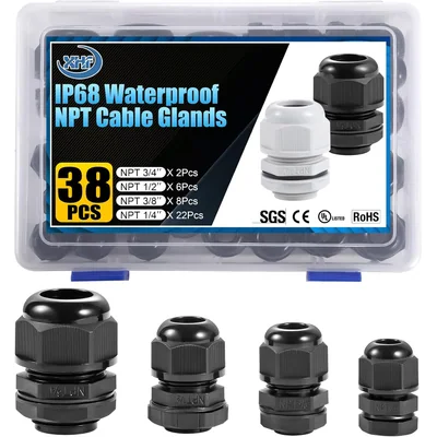 XHF Nylon Cable Gland Assortment Kits, thumbnail 1
