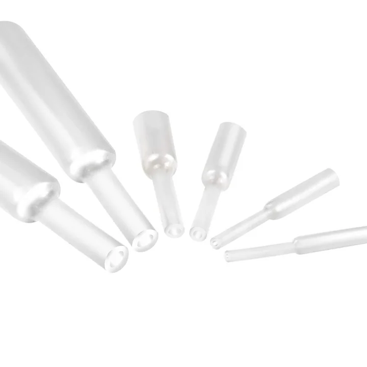 XHF 3:1 Heat Shrink Tubing Bulk Rolls, 55 and 82 ft, 1/8 in, Clear, 55 ft