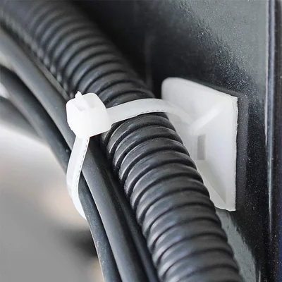 XHF Back-Glue Zip Tie Mounts with Ties and Screws, thumbnail 6