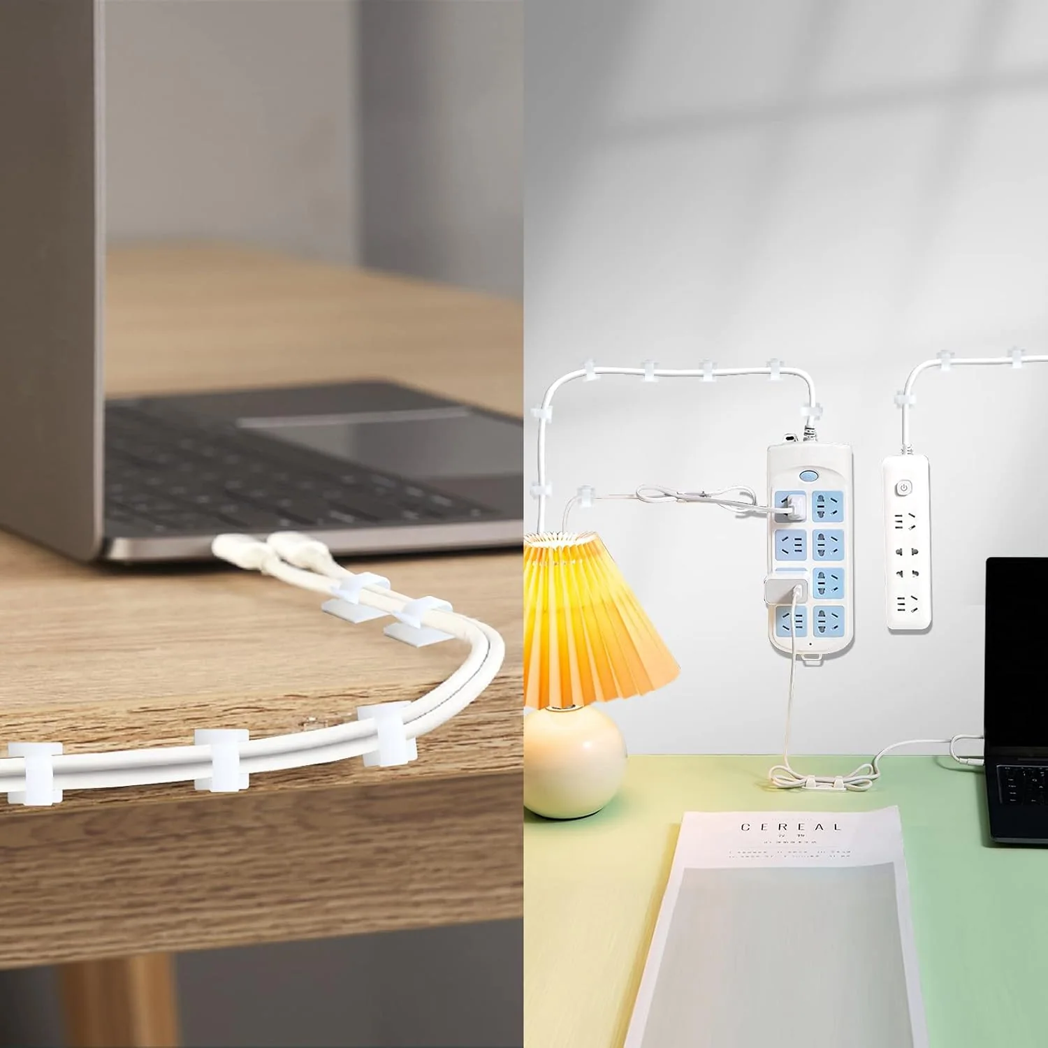 XHF Adhesive Wall Light Clips, picture 7