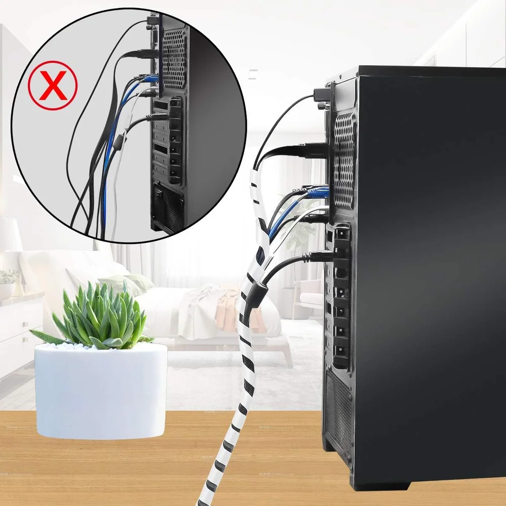 XHF Spiral Cable Wrap, picture 4